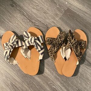 A New Day size 6 bundle of 2 sandals